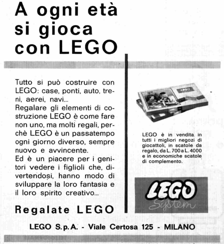 Dettaglio pubblicità Radiocorriere TV n. 43, 1963
